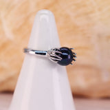 Gothic Embrace Sterling Silver Ring