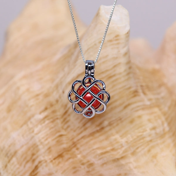 Tangled Sterling Silver Cage Pendant*